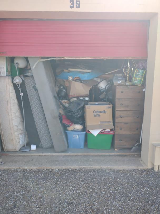 Storage Unit Auction in Lubbock, TX at Crossroads Self Storage ends on